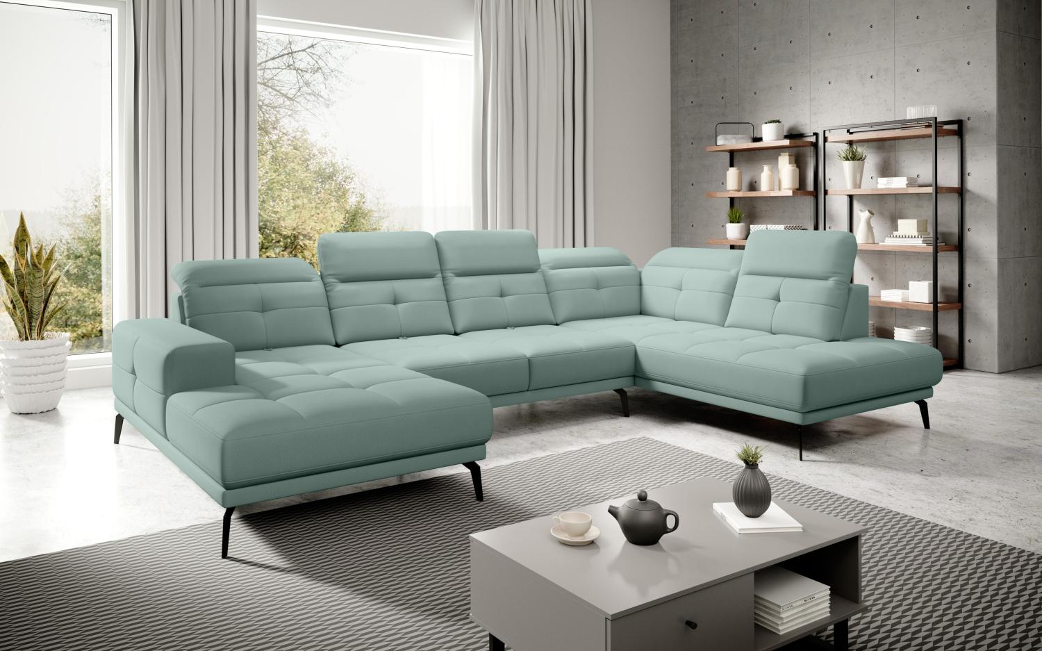 Wohnideebilder Bretan Blau Ecksofas & Eckcouches CO-BRE-RT-100PO Bild 1