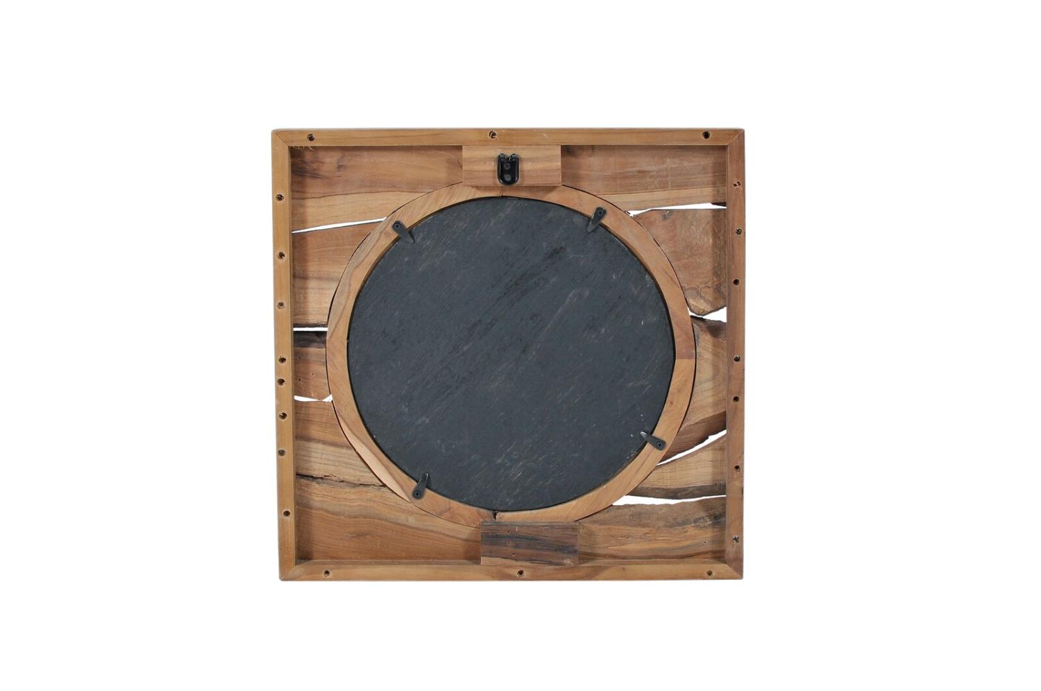 ROMANTEAKA Spiegel Recyceltes Teak Natur Bild 1