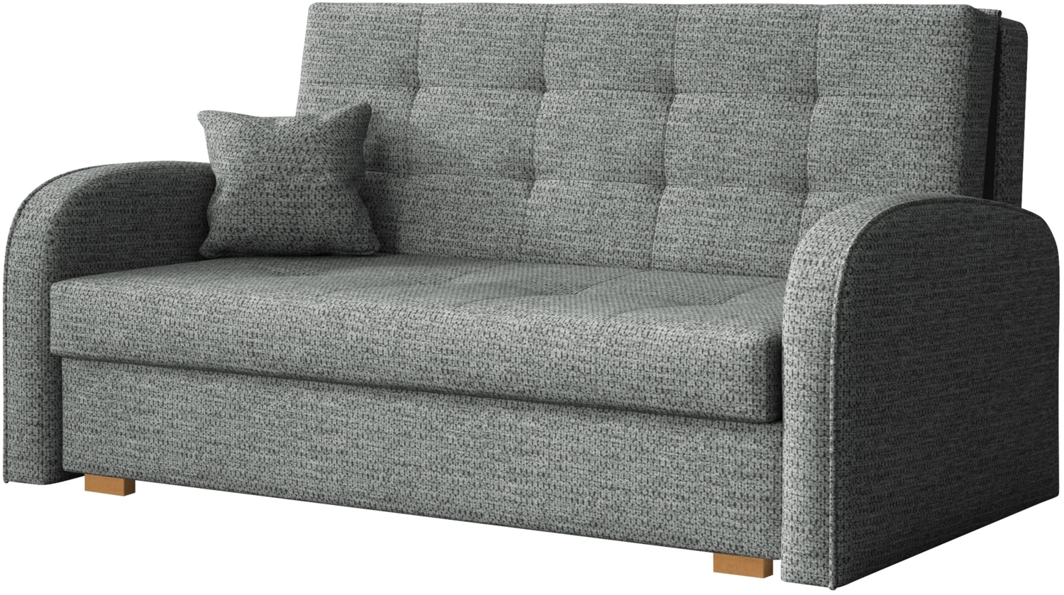 'Viva Gold III' Schlafsofa, dunkelgrau, 85 x 153 x 98 cm Bild 1