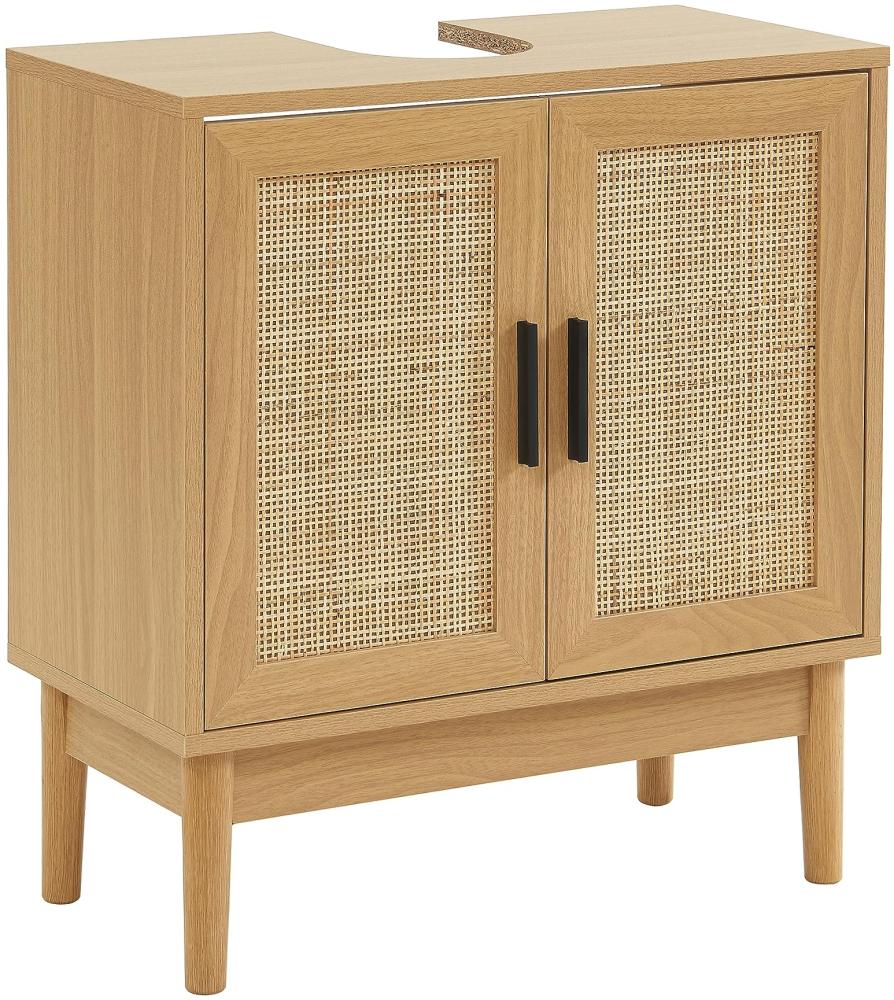 BAÏTA Amana Waschbeckenunterschrank, Gerbung, L60cm Bild 1