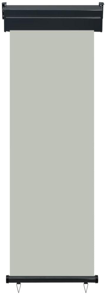 vidaXL Balkon-Seitenmarkise 65x250 cm Grau 48404 Bild 1