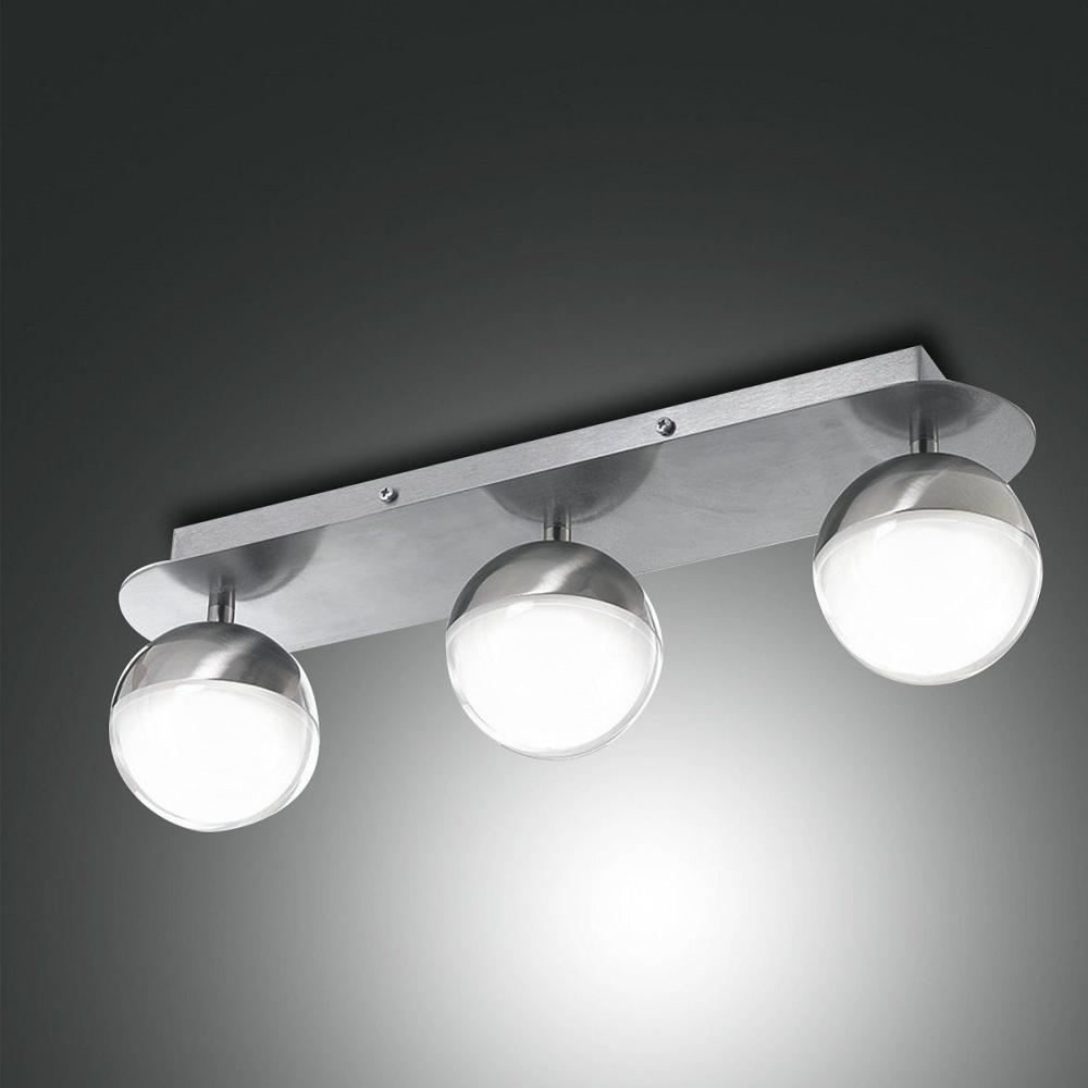 FABAS LUCE No. 3262-63-178 Deckenleuchte MELVILLE 3-flammig, nickel satiniert Bild 1