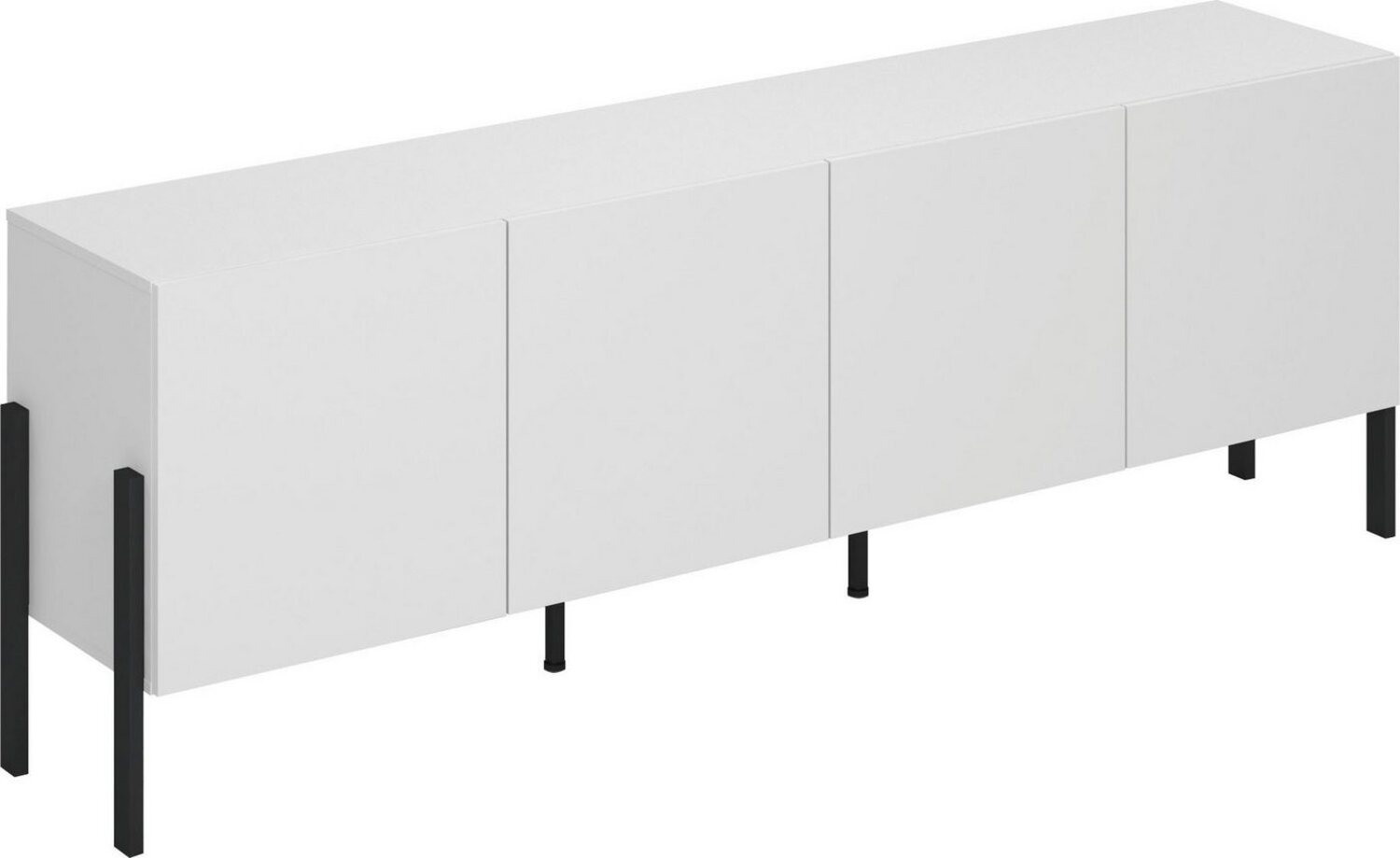 INOSIGN Kommode Jukon,Breite 200 cm, moderne grifflose Kommode,4 Türen, Sideboard, Anrichte viel Stauraum, push-to-open-Funktion Bild 1