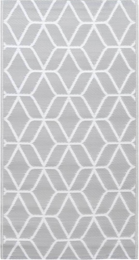 vidaXL Outdoor-Teppich ARAKIL Grau 190x290 cm PP 310423 Bild 1