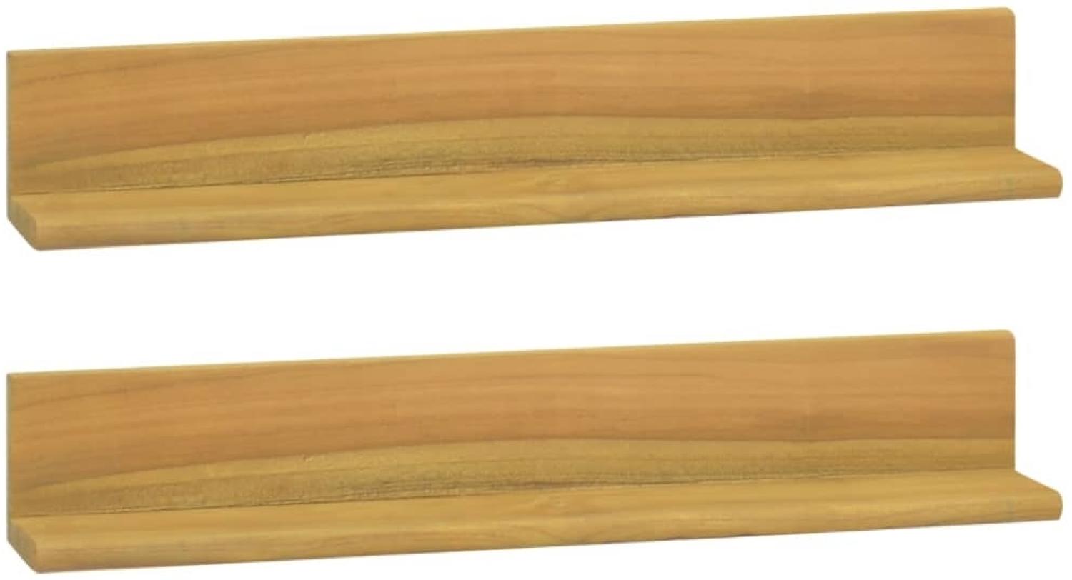 Wandregal >3014839< (LxHxT: 60 x 10 x 10 cm) in natur - 60 x 10 x 10 (LxHxT) Bild 1