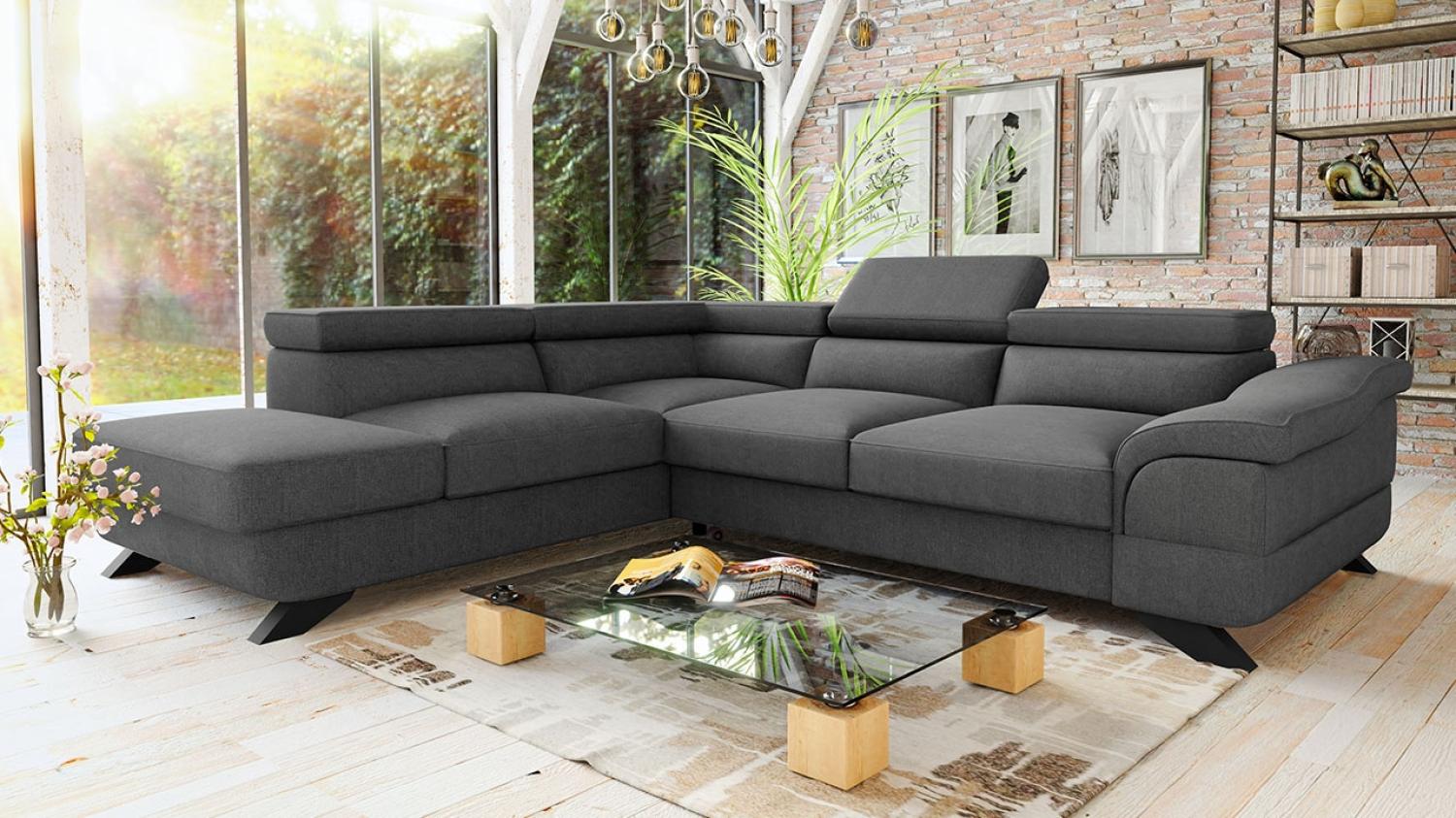 Ecksofa Lagos, Seite: Links OT-2R, Farbe: Inari 94 Bild 1