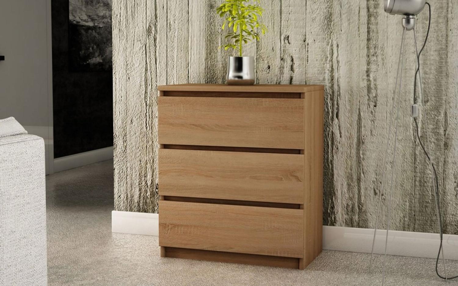 Designer Kommode Vita Holz Bild 1