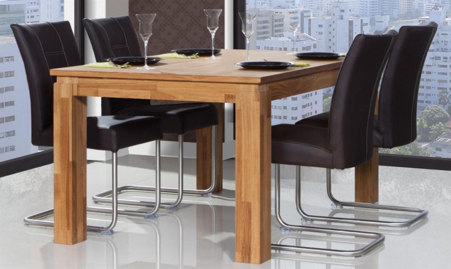 Esstisch Tisch Massivholztisch MAISON Eiche massiv 200x90 cm Bild 1