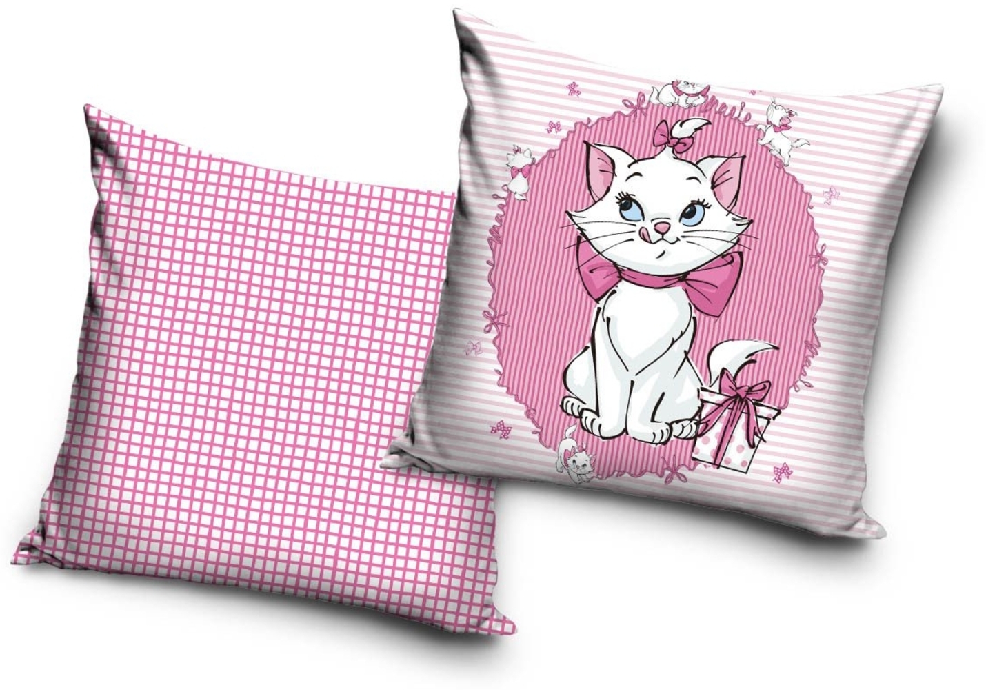 Disney Dekokissen Marie Cat Velour Kissen Dekokissen 40x40 cm Bild 1