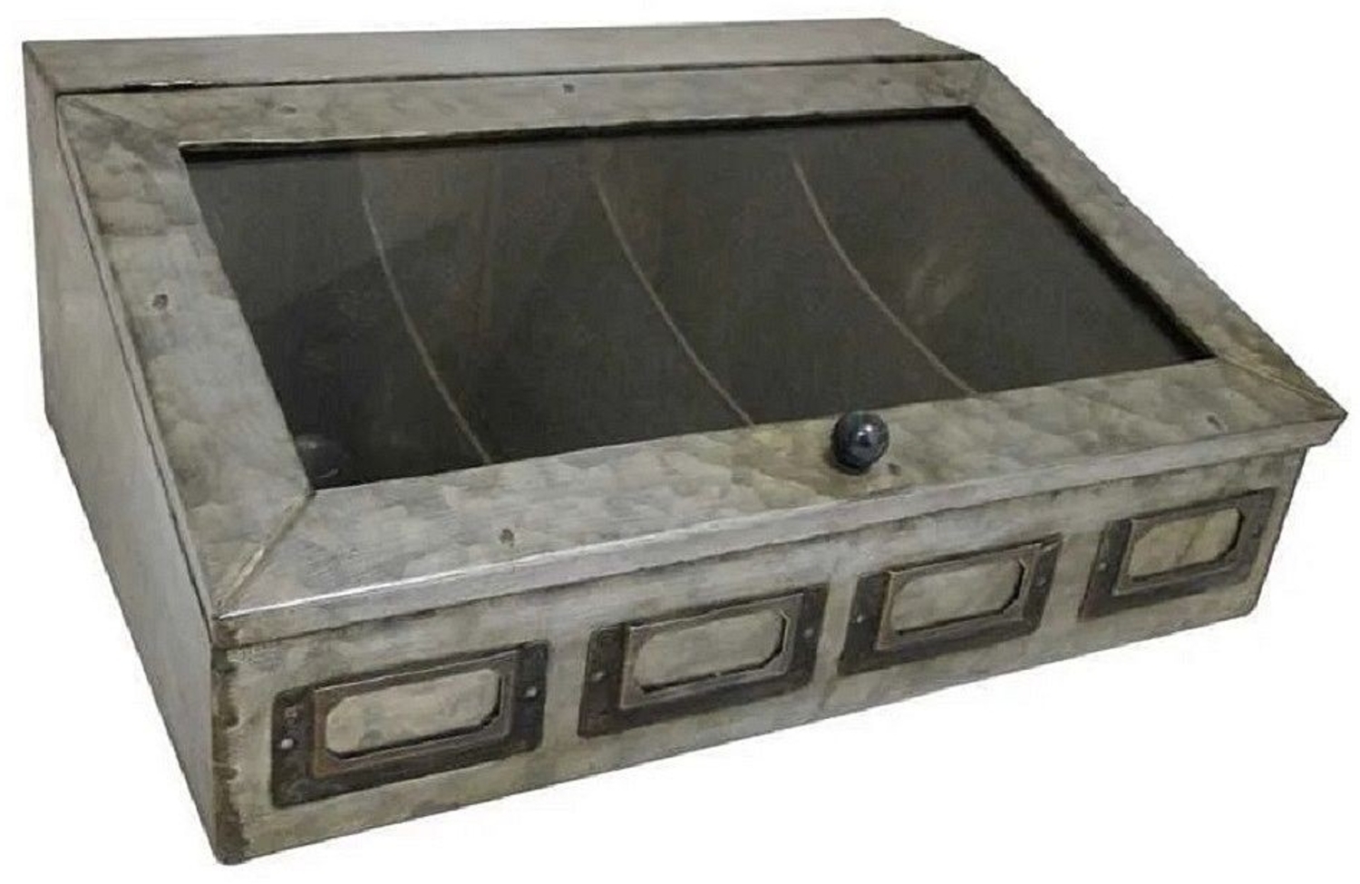 Antic Line - Besteckkasten Metallbox Köcher Kiste Box 4 Fächer SEB14143 Bild 1