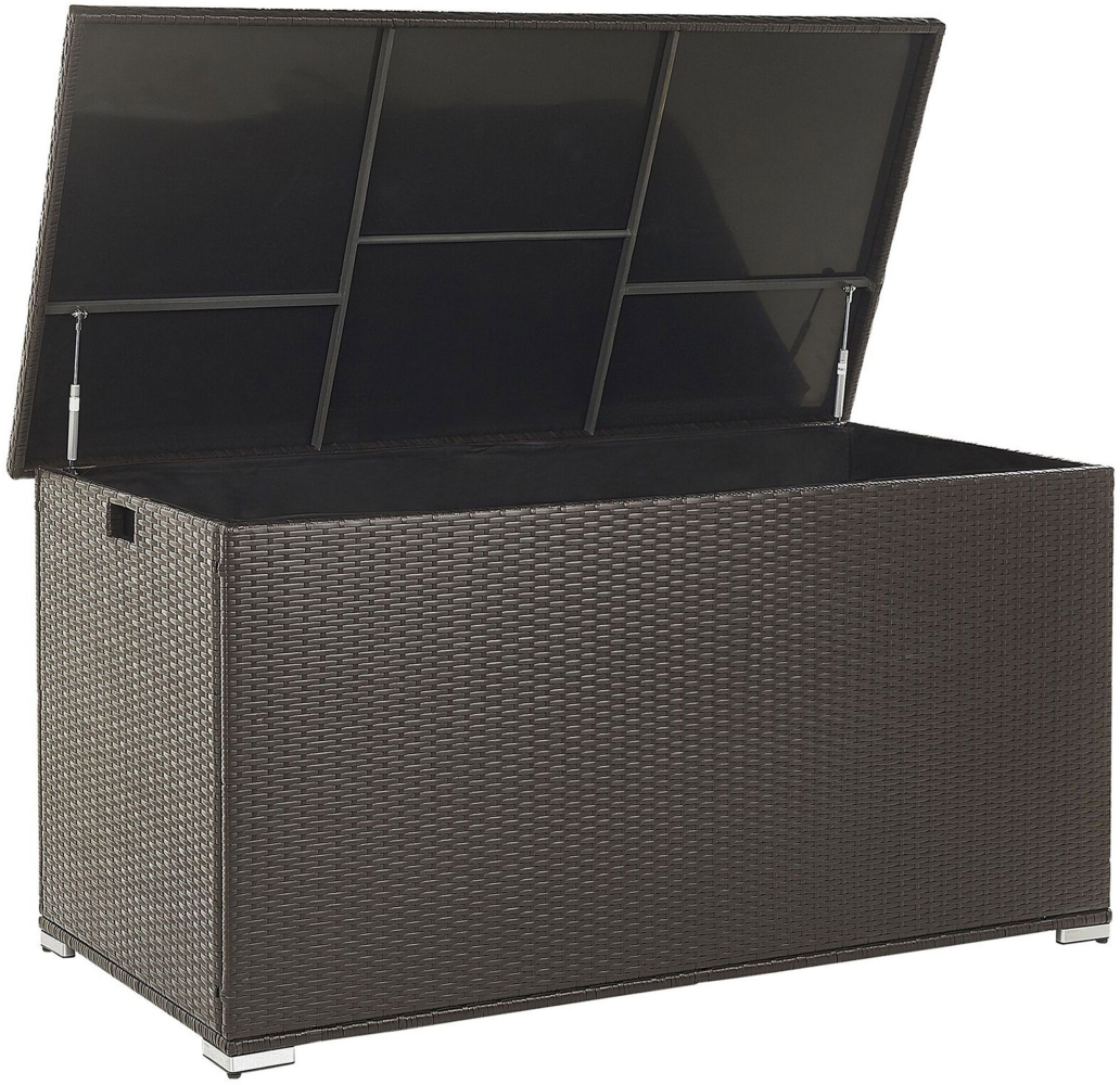 Aufbewahrungsbox MODENA 155 cm 75 cm Braun Bild 1