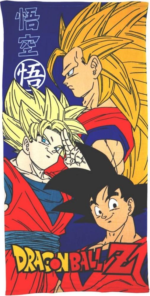 Dragon Ball Strandtuch Dragonball Z Goku Mikrofaser Badetuch 70x140 cm Bild 1