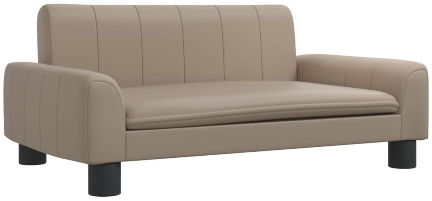 vidaXL Kindersofa Cappuccino 70x45x30 cm Kunstleder 3196278 Bild 1
