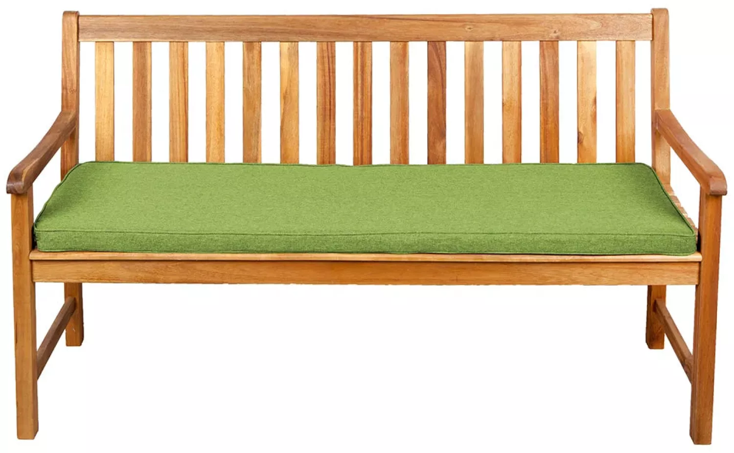 Gutekissen® Sitzkissen für Bank, Gartenschaukeln, Sitz, glatt. FK5 (190x50x5, Limette) Bild 1