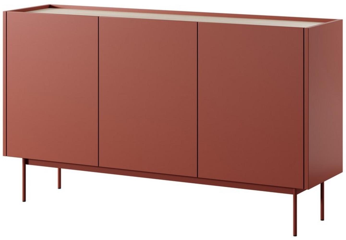 MOEBLO Kommode Zinnia (Sideboard Wohnzimmer Kommode Schlafzimmer, Komodenschrank Highboard), 144x83x37 Bild 1