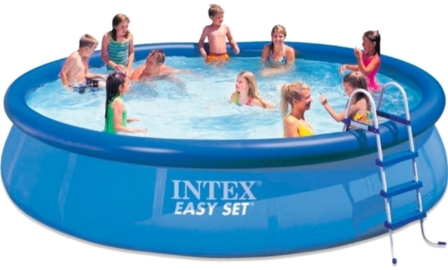 INTEX Swimming Pool EASY SET 457x107 Komplettset Bild 1