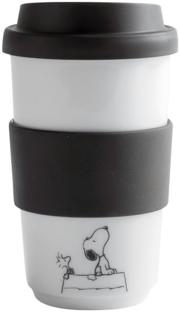 KAHLA Coffee-to-go-Becher fillit Becher 0,40 l Peanuts + Trinkdeckel, Porzellan, einwandig, Made in Germany Bild 1