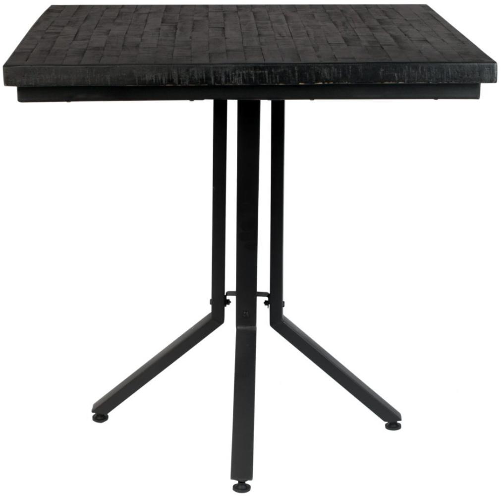 Bistrotisch Maze - Schwarz - 75x75 cm Bild 1