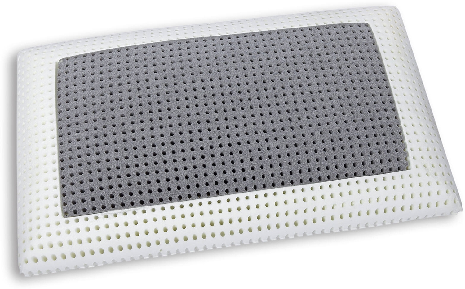 Dmora Set mit 4 Kopfkissen Prezzemolo, Bettkissen, Ergonomisches Produkt, Schlafzimmerkissen, Made in Italy, 70x40 h14 cm, Weiß Bild 1
