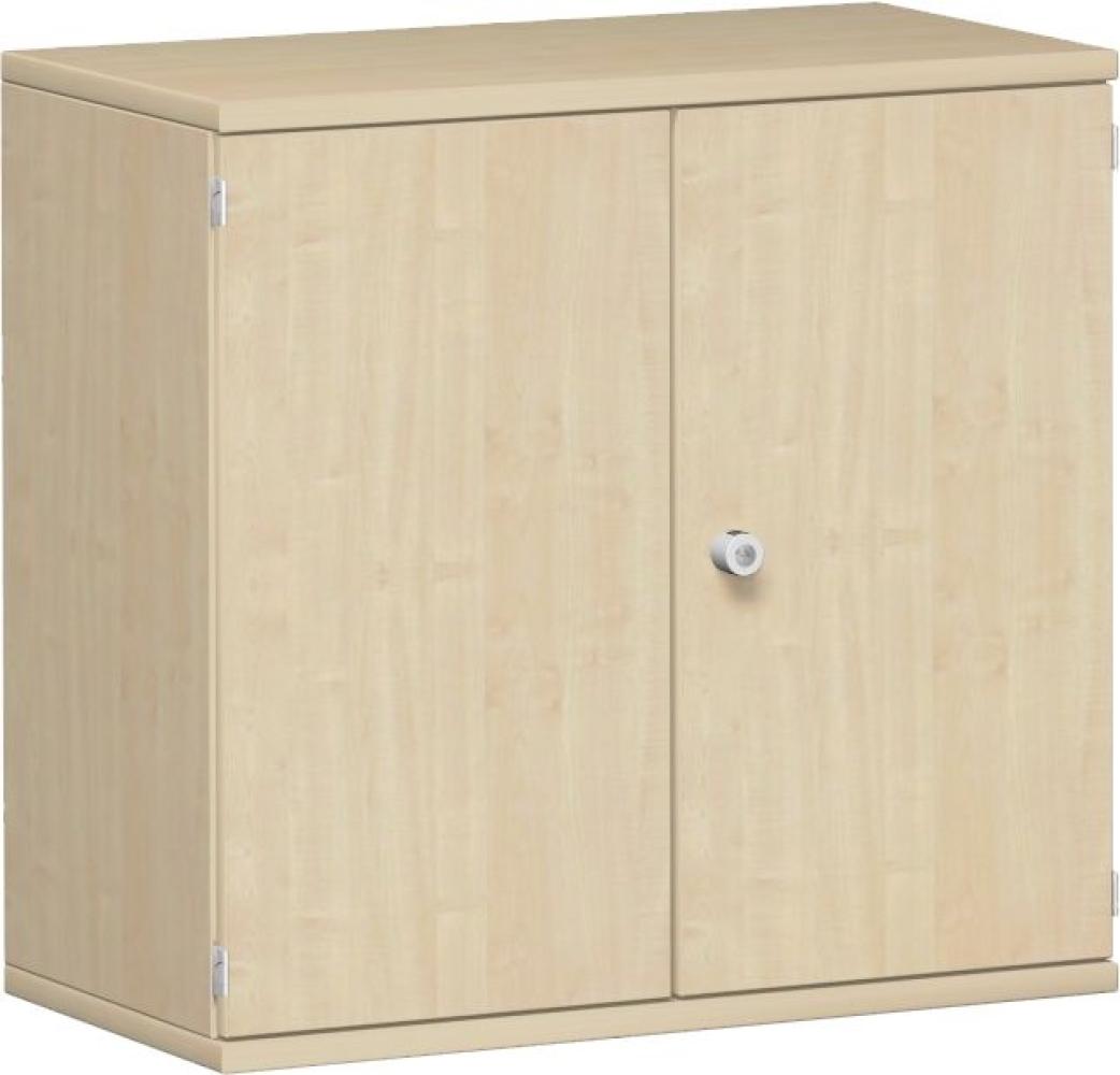 Flügeltürenschrank, 80x42x77cm, Ahorn Bild 1