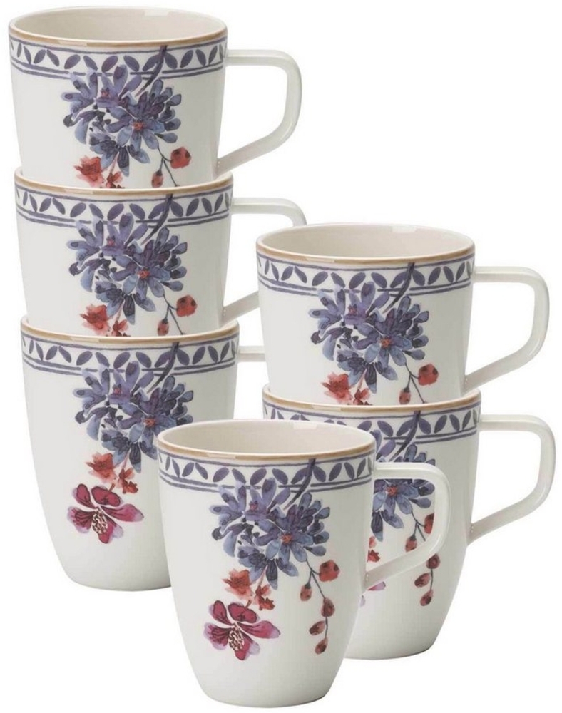 Villeroy & Boch Artesano Provençal Lavendel Becher mit Henkel 290 ml 6er Set - DS Bild 1