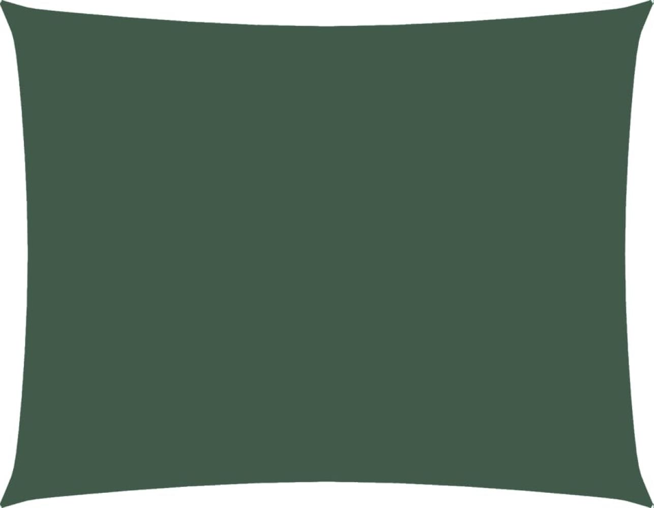 vidaXL Sonnensegel Oxford-Gewebe Rechteckig 2,5x3,5 m Dunkelgrün 135481 Bild 1