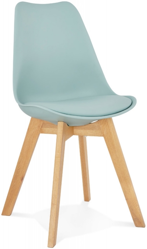 Moderner Stuhl TEKI | Bequemer blauer Stuhl im skandinavischen Stil | 56 x 48 x 83 cm Kadima Design Bild 1