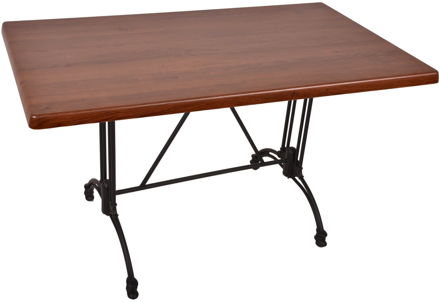 Bistrotisch Set Bennet 120x80cm Tischgestell Alu schwarz Garten Tisch Gestell Bild 1