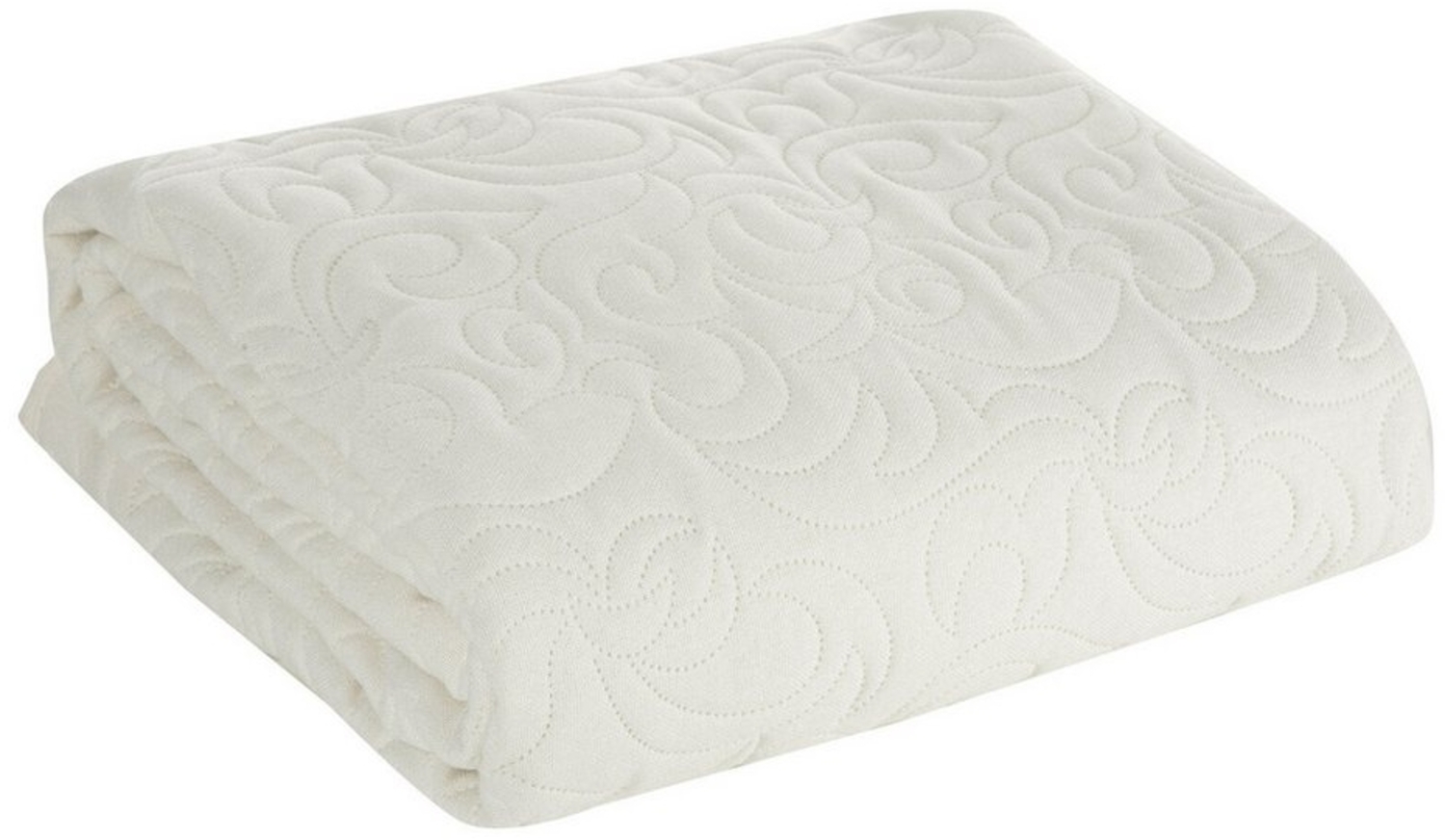 Tagesdecke Decke Lein-Optik 4 cremig 170X210 cm Bild 1