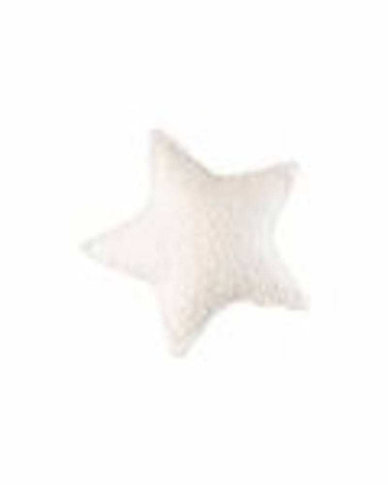 Wigiwama Stern Kissen / Star Cushion Cream White Bild 1