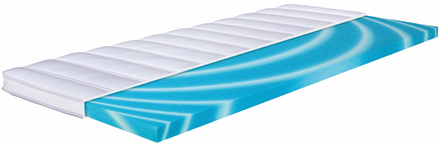 Hn8 Gelschaum-Topper "Gel Klima", 100x200 cm, Höhe: ca. 6 cm Bild 1