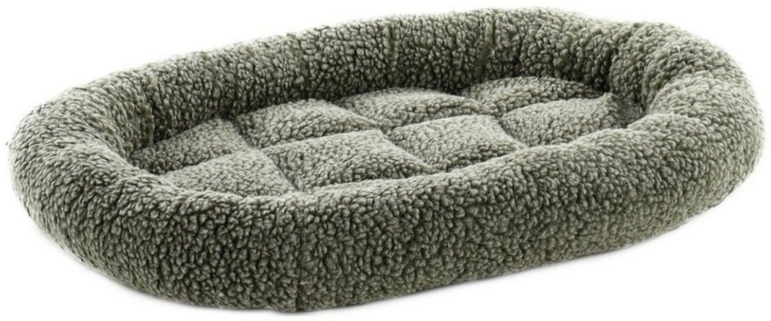 Flamingo Tierkissen Kissen Sherpa oval braun Bild 1