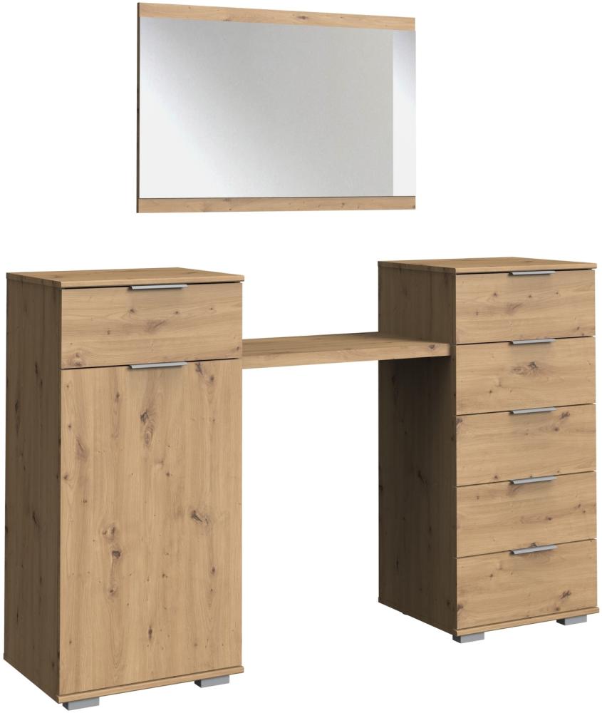 Schminkschrank >Easy Plus< (BxHxT: 165x192x41 cm) in Artisan-Eiche Bild 1