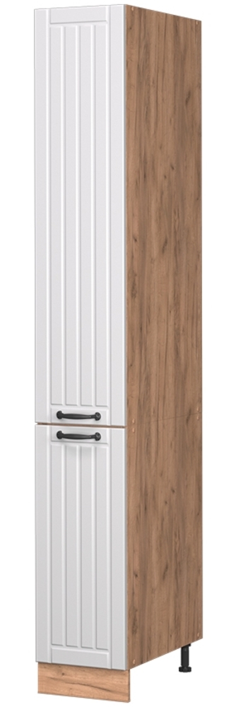 Apothekerschrank Fame-Line Weiß Landhaus 30 cm Vicco Bild 1