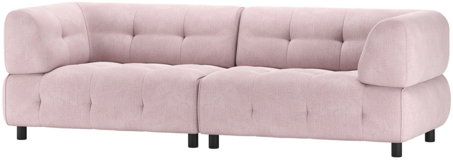 Sofa Louis mit Flachgewebe, Mauve Bild 1