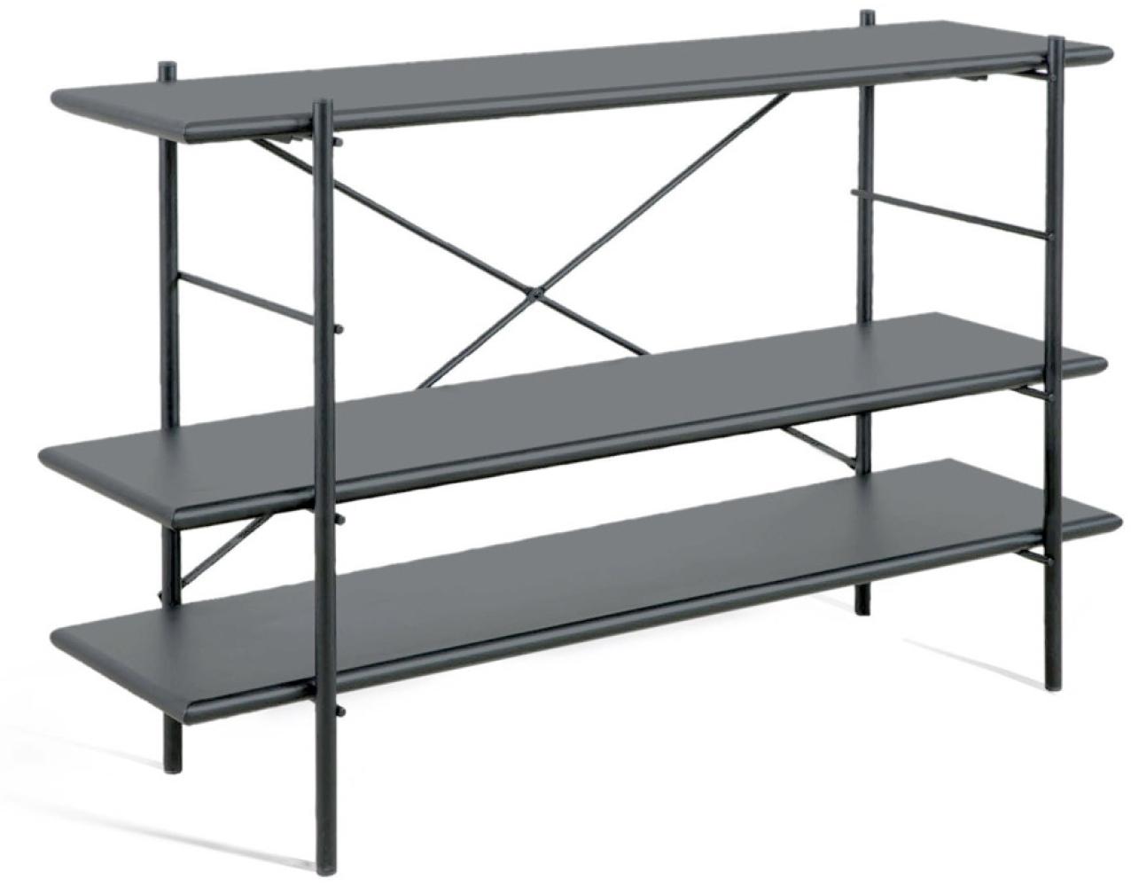 Outdoor Regal Etagere 120x34x80 cm antik grau AG Bild 1