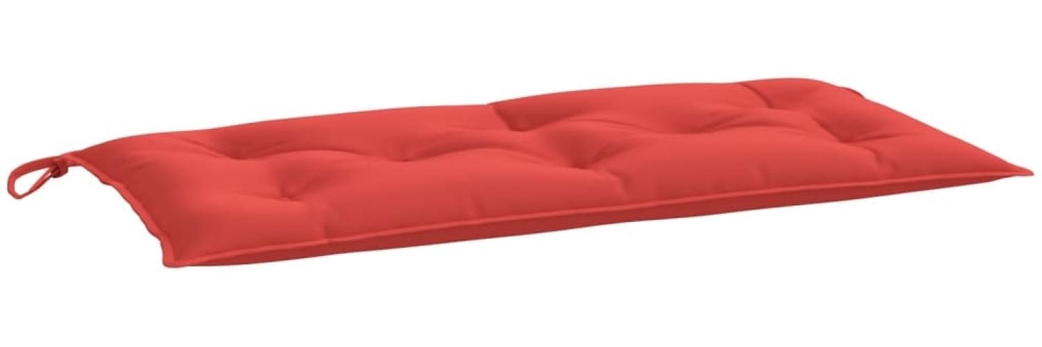 vidaXL Gartenbank-Auflage Rot 110x50x7 cm Oxford-Gewebe 361817 Bild 1