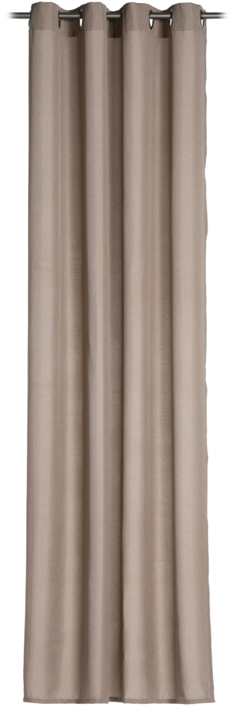 Gözze 'LINUS' Ösenvorhang, 100% Polyester taupe, 140x245 cm Bild 1