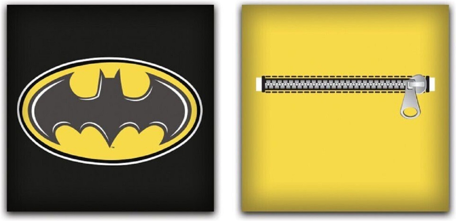 Batman Kopfkissen Velours Kissen Ideal für Reisende oder Zuhause! Bild 1