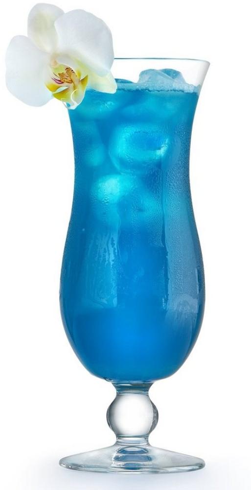 van Well Cocktailglas Blue Hawaii, Glas, 440 ml, im Geschenkkarton, 4-teilig Bild 1