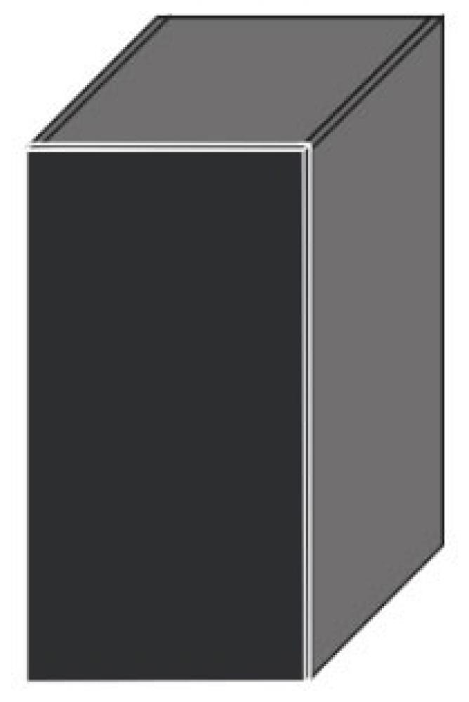 Hängeschrank Küchenschrank Küche 45cm Korpus und Frontfarbe wählbar (ML-W2/45) Bild 1