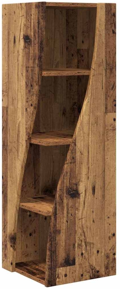 vidaXL Eckschrank Weiß 32 x 32 x 102 cm Holzwerkstoff 889863 Bild 1