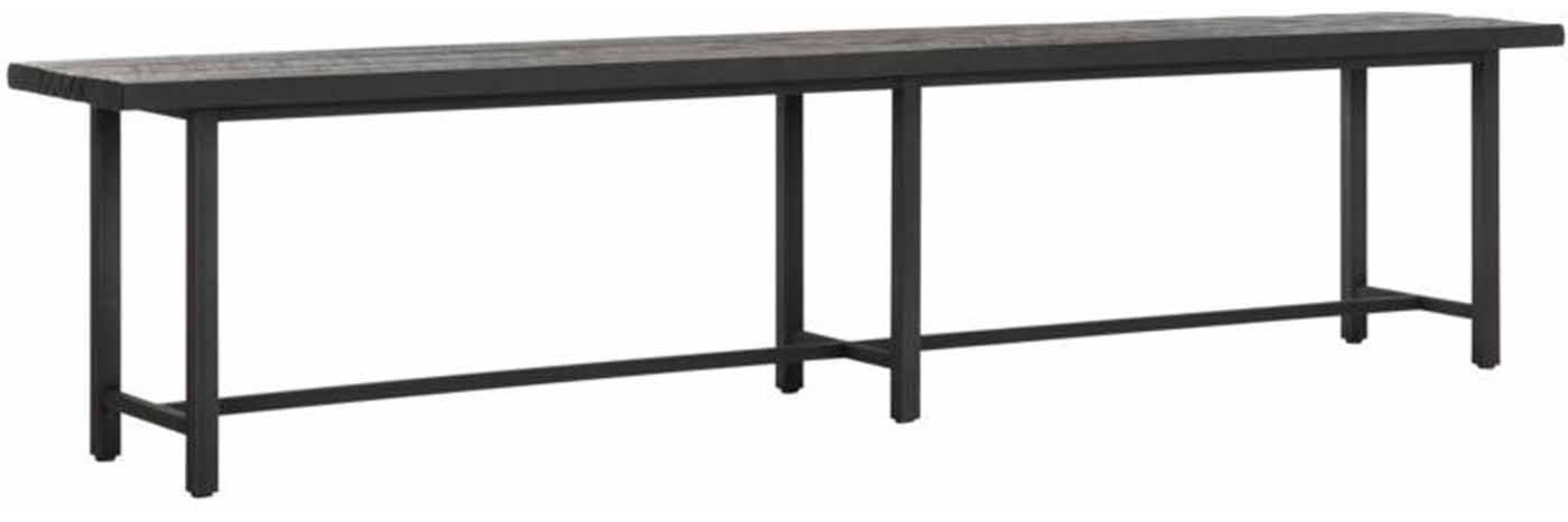 Sitzbank Beam, 215 cm Schwarz Bild 1