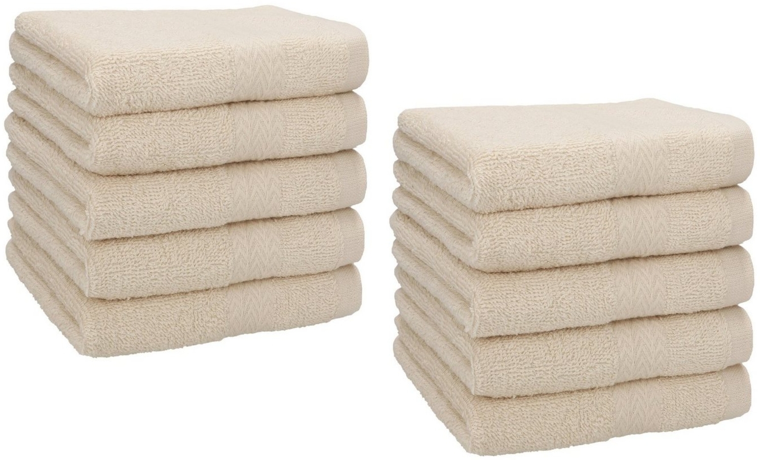 Betz Seiftuch 10 Stück Premium 100% Baumwolle Seiflappen-Set 30x30 cm, (Set, 10-St) Bild 1