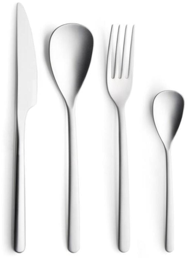 Comas Besteck-Set Canada Vintage 24-tlg, Tafelbesteck, Edelstahl, Silberfarben, 1228 Bild 1