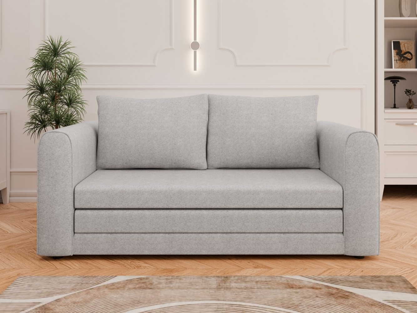 PANDA MÖBEL GmbH Schlafsofa Arelis Schlafsofa mit Bettfunktion 160x69x78cm, Platzsparendes Sofa mit Gästebettfunktion Bild 1