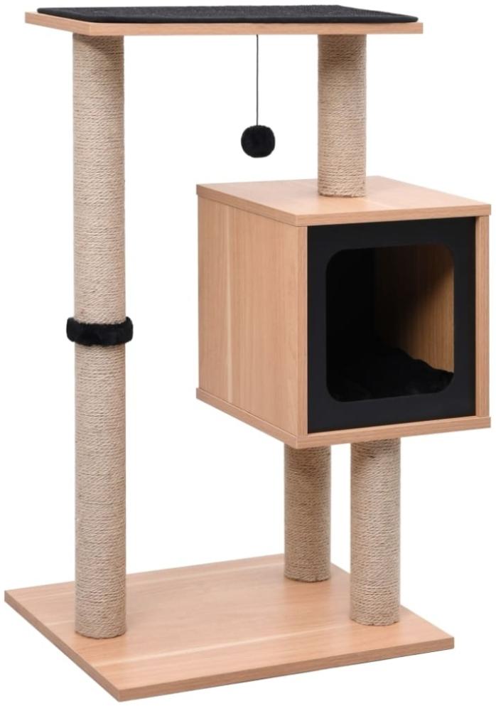 vidaXL Katzen-Kratzbaum mit Sisal-Kratzmatte 82 cm Bild 1