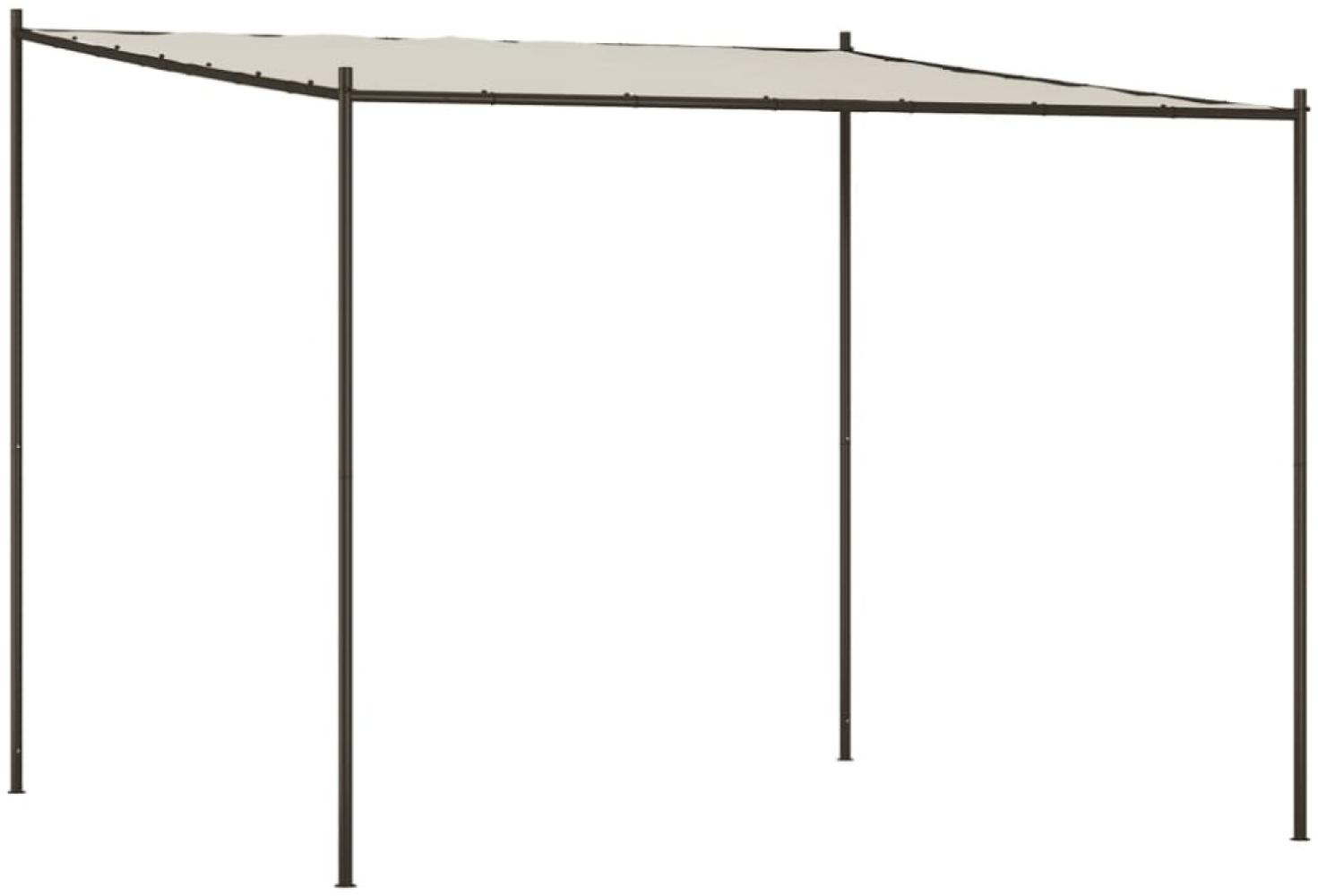 vidaXL Pavillon Weiß 3x3 m 180 g/m² Stoff und Stahl 362461 Bild 1