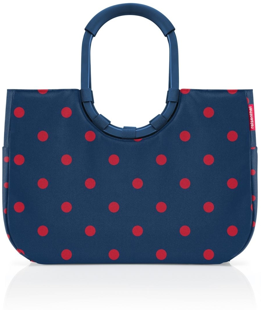 Reisenthel loopshopper L frame mixed dots red Bild 1