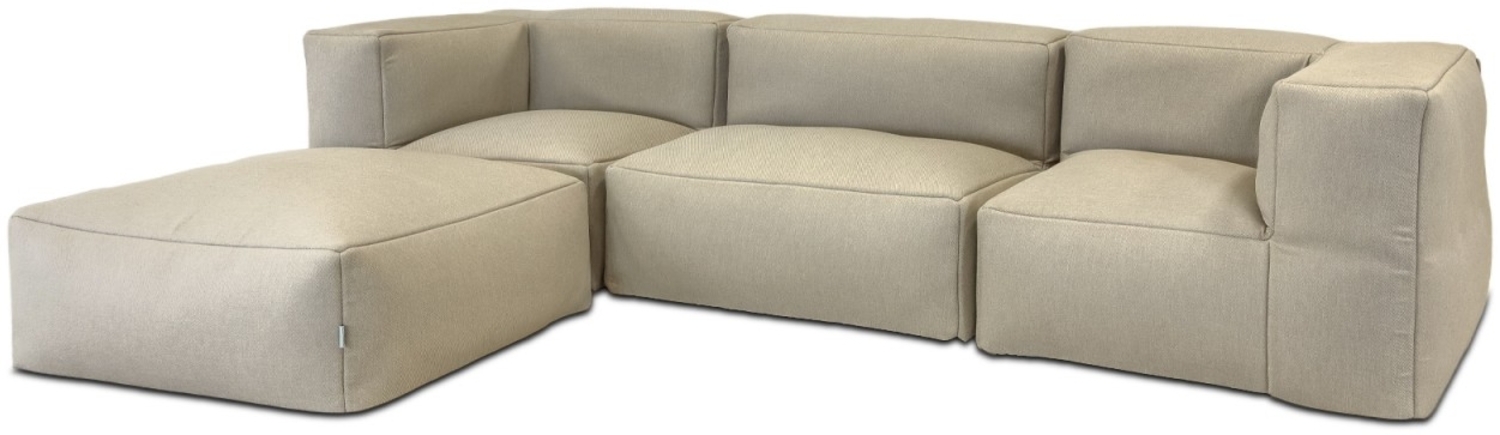 osoltus Linnea Premium Modular Lounge 4tlg Axroma Olefin taupe beige Bild 1